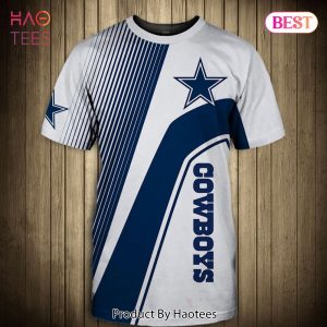 NEW FASHION 2023 Dallas Cowboys T-Shirt 3D Short Sleeve O Neck gift for fan NFL