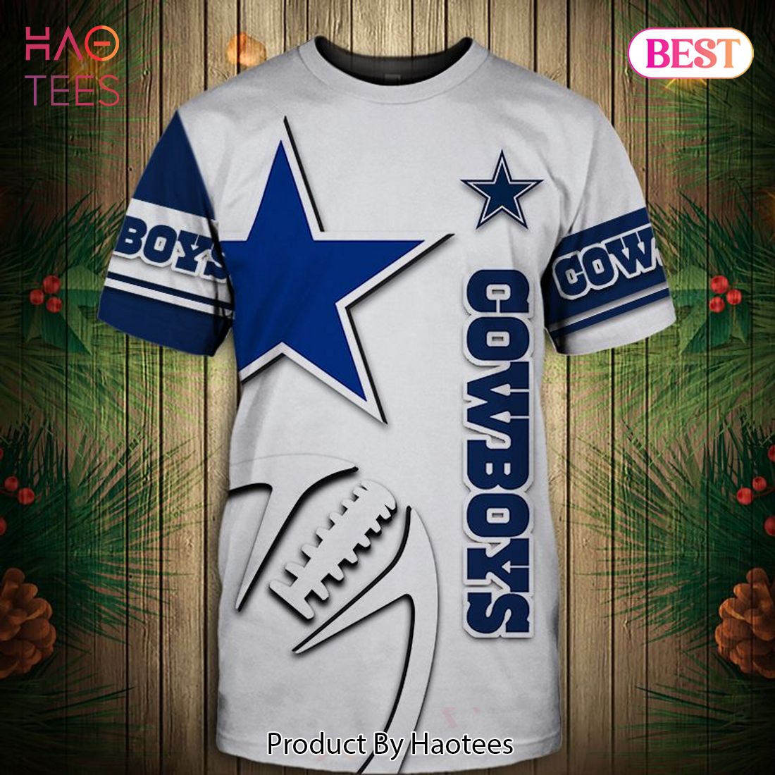 NEW FASHION 2023 Dallas Cowboys T-shirt Graphic balls gift for fans NEW FASHION 2023 Dallas Cowboys T-shirt Graphic balls gift for fans