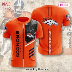 NEW FASHION 2023 Denver Broncos T-shirt 3D Performance Short Sleeve