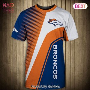 NFL Football Denver Broncos Men's T-shirt 3D Short Sleeve O Neck – 4 Fan  Shop