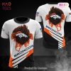 NEW FASHION 2023 Denver Broncos T-shirt 3D United in orange slogan Short Sleeve NEW FASHION 2023 Denver Broncos T-shirt 3D United in orange slogan Short Sleeve