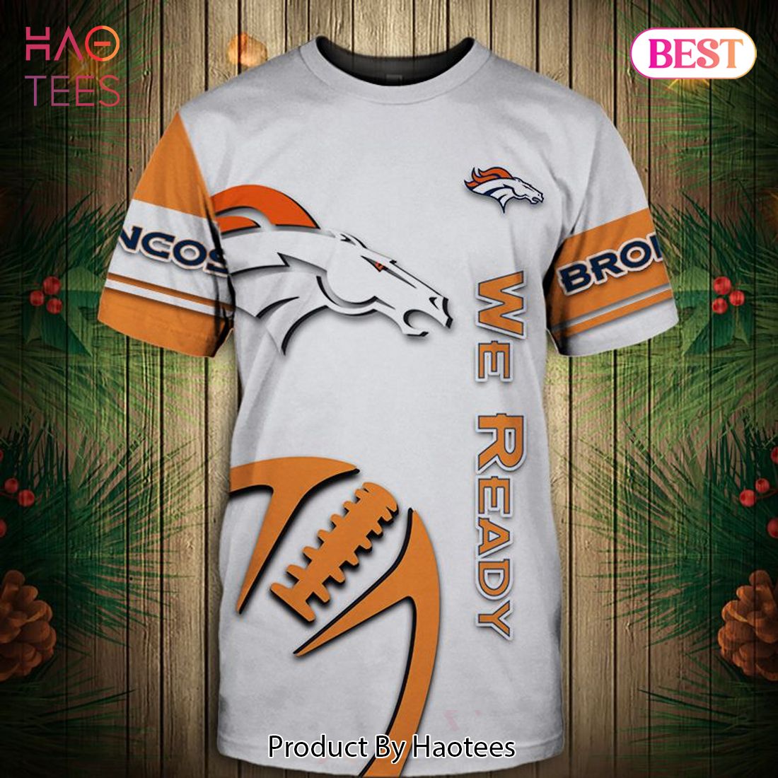 NEW FASHION 2023 Denver Broncos T-shirt Graphic balls gift for fans NEW FASHION 2023 Denver Broncos T-shirt Graphic balls gift for fans