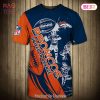 NEW FASHION 2023 Denver Broncos T-shirt Graphic balls gift for fans
