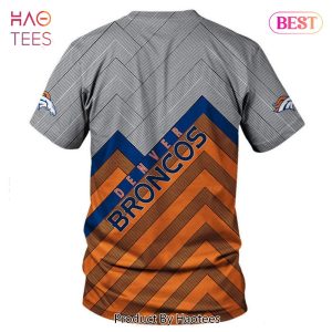 NEW FASHION 2023 Denver Broncos T-shirt Short Sleeve custom cheap gift for fans