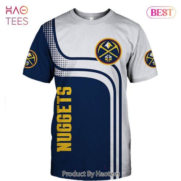 NEW FASHION 2023 Denver Nuggets T-shirt 3D Short Sleeve O Neck gift for fan