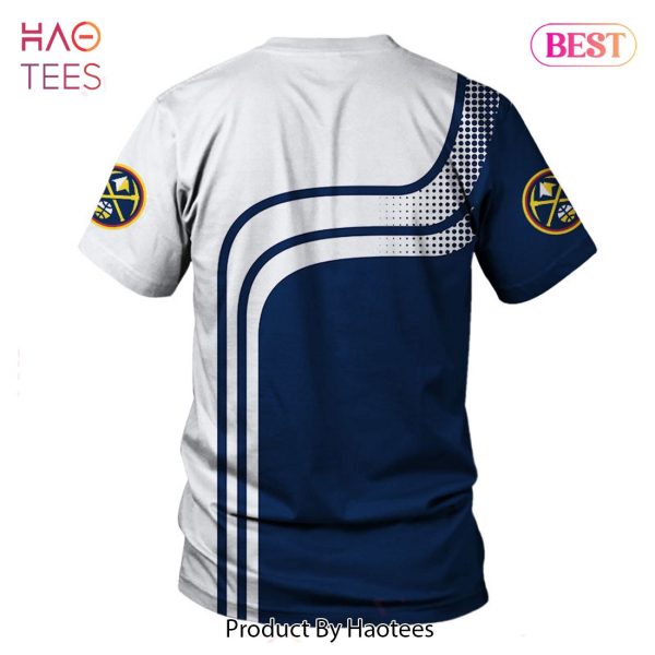 NEW FASHION 2023 Denver Nuggets T-shirt 3D Short Sleeve O Neck gift for fan
