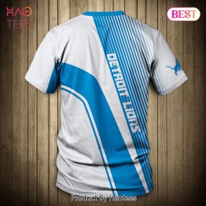 NEW FASHION 2023 Detroit Lions T-shirt 3D Short Sleeve O Neck gift for fan NFL