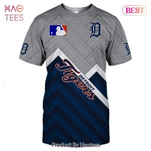 NEW FASHION 2023 Detroit Tigers T-shirt 3D Short Sleeve O Neck gift for fan