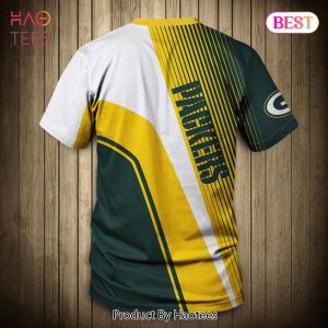 NEW FASHION 2023 Green Bay Packers T-shirt 3D Short Sleeve O Neck gift for fan NFL
