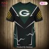 NEW FASHION 2023 Green Bay Packers T-shirt Halloween pumpkin skull