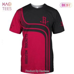 NEW FASHION 2023 Houston Rockets T-shirt 3D Short Sleeve O Neck gift for fan