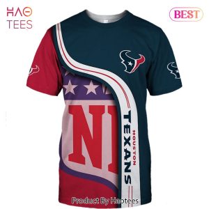 NEW FASHION 2023 Houston Texans T-shirt 3D summer Short Sleeve gift for fan