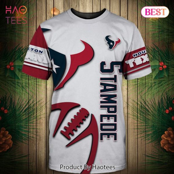 NEW FASHION 2023 Houston Texans T-shirt Graphic balls gift for fans