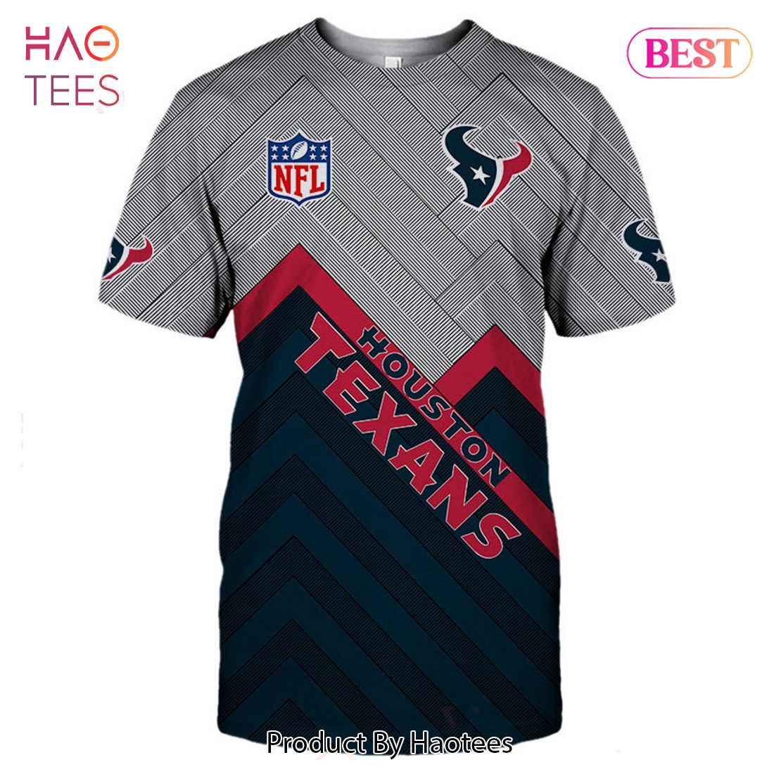 NEW FASHION 2023 Houston Texans T-shirt Short Sleeve custom cheap gift for fans NEW FASHION 2023 Houston Texans T-shirt Short Sleeve custom cheap gift for fans