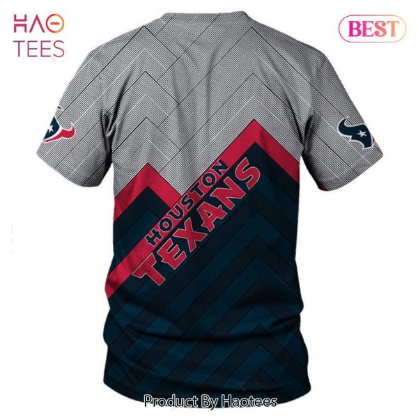 NEW FASHION 2023 Houston Texans T-shirt Short Sleeve custom cheap gift for fans