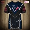 NEW FASHION 2023 Houston Texans T-shirt Graphic Cartoon player gift for fans