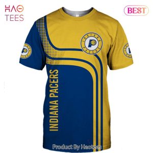 NEW FASHION 2023 Indiana Pacers T-shirt 3D Short Sleeve O Neck gift for fan