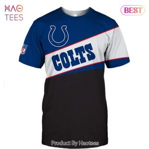 NEW FASHION 2023 Indianapolis Colts T-shirt 3D new style Short Sleeve gift for fan