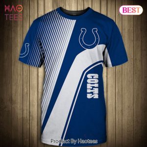 NEW FASHION 2023 Indianapolis Colts T-shirt 3D Short Sleeve O Neck gift for fan NFL Hot