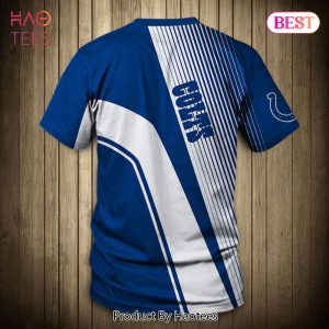 NEW FASHION 2023 Indianapolis Colts T-shirt 3D Short Sleeve O Neck gift for fan NFL Hot
