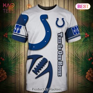 NEW FASHION 2023 Indianapolis Colts T-shirt Graphic balls gift for fans
