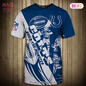 NEW FASHION 2023 Indianapolis Colts T-shirt Graphic Cartoon player gift for fans