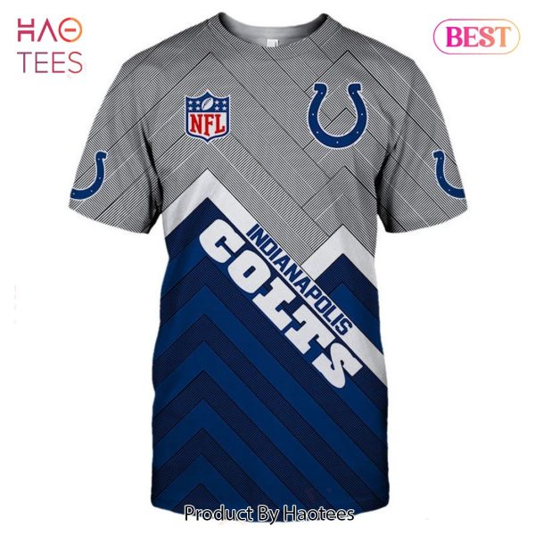 NEW FASHION 2023 Indianapolis Colts T-shirt Short Sleeve custom cheap gift for fans