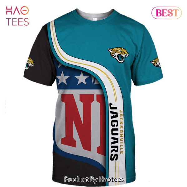 NEW FASHION 2023 Jacksonville Jaguars T-shirt 3D summer Short Sleeve gift for fan