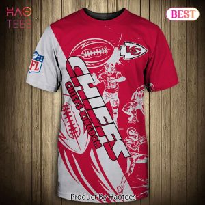 NEW FASHION 2023 Kansas City Chiefs T-shirt Graphic Cartoon player gift for fans