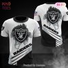 NEW FASHION 2023 Las Vegas Raiders T-shirt 3D _Just win, Baby !_Short Sleeve