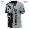 NEW FASHION 2023 Las Vegas Raiders T-shirt Halloween Horror Night gift for fan NEW FASHION 2023 Las Vegas Raiders T-shirt Halloween Horror Night gift for fan