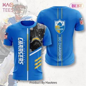 NEW FASHION 2023 Los Angeles Chargers T-shirt 3D Performance Short Sleeve