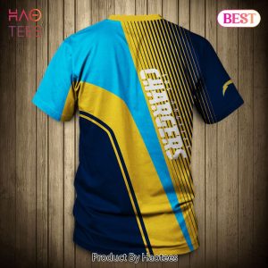 NEW FASHION 2023 Los Angeles Chargers T-shirt 3D Short Sleeve O Neck gift for fan NFL