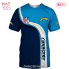 NEW FASHION 2023 Los Angeles Chargers T-shirt Graphic balls gift for fans