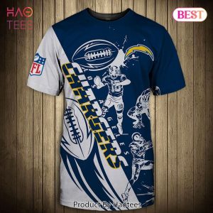 NEW FASHION 2023 Los Angeles Chargers T-shirt Graphic Cartoon player gift for fans NEW FASHION 2023 Los Angeles Chargers T-shirt Graphic Cartoon player gift for fans