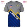 NEW FASHION 2023 Los Angeles Chargers T-shirts lightning graphic gift for men