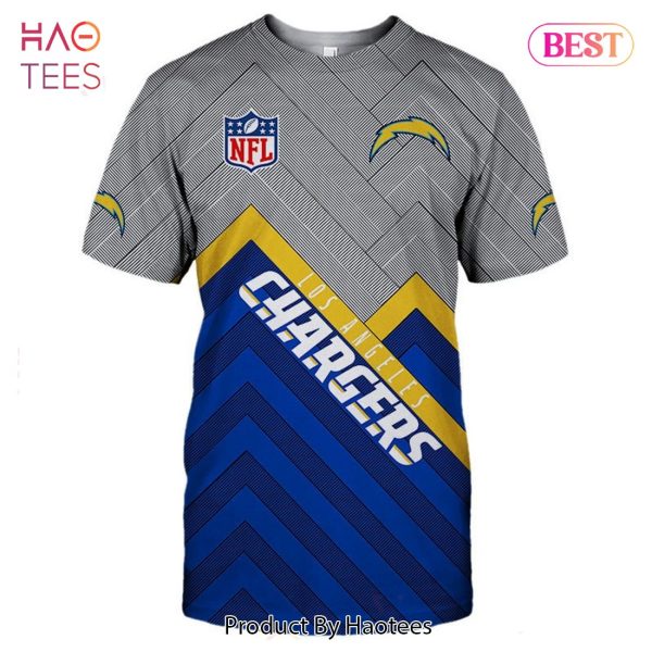 NEW FASHION 2023 Los Angeles Chargers T-shirt Short Sleeve custom cheap gift for fans