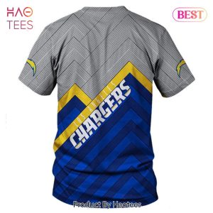 NEW FASHION 2023 Los Angeles Chargers T-shirt Short Sleeve custom cheap gift for fans