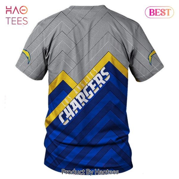 NEW FASHION 2023 Los Angeles Chargers T-shirt Short Sleeve custom cheap gift for fans