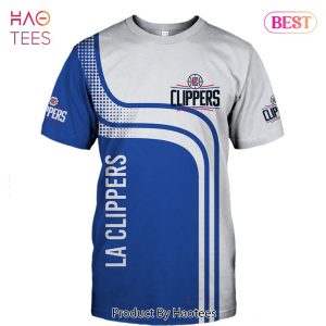 NEW FASHION 2023 Los Angeles Clippers T-shirt 3D Short Sleeve O Neck gift for fan