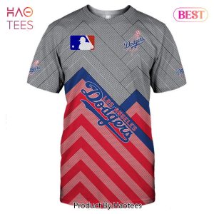 NEW FASHION 2023 Los Angeles Dodgers T-shirt 3D Short Sleeve O Neck gift for fan