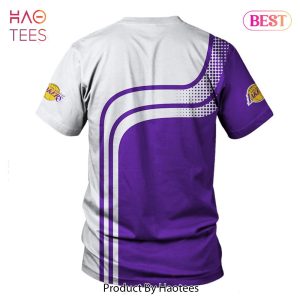 NEW FASHION 2023 Los Angeles Lakers T-shirt 3D Short Sleeve O Neck gift for fan