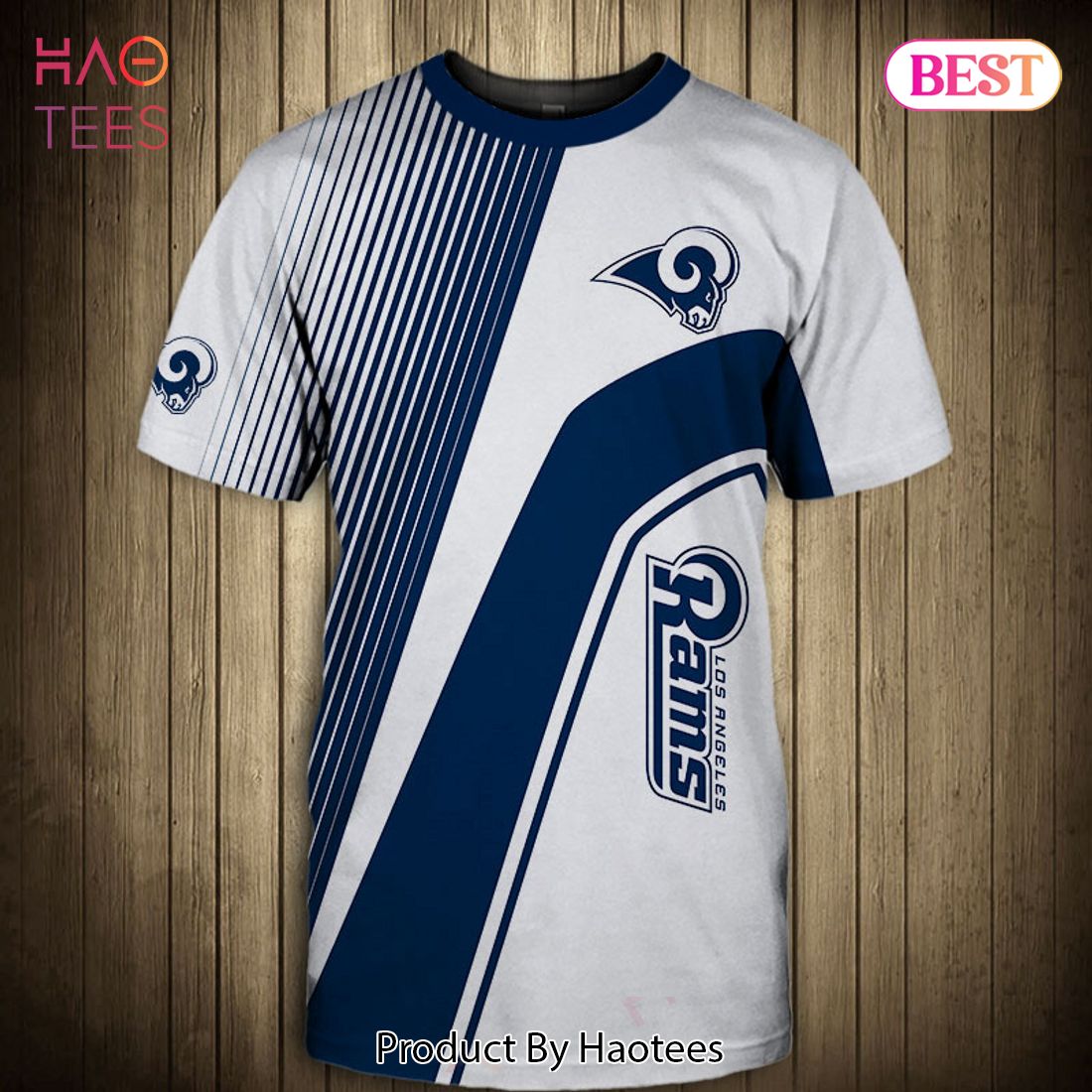 NEW FASHION 2023 Los Angeles Rams T-shirt 3D Short Sleeve O Neck gift for fan NFL NEW FASHION 2023 Los Angeles Rams T-shirt 3D Short Sleeve O Neck gift for fan NFL
