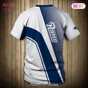 NEW FASHION 2023 Los Angeles Rams T-shirt 3D Short Sleeve O Neck gift for fan NFL