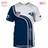 NEW FASHION 2023 Los Angeles Rams T-shirt cool graphic gift for men