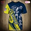 NEW FASHION 2023 Los Angeles Rams T-shirt Graphic balls gift for fans