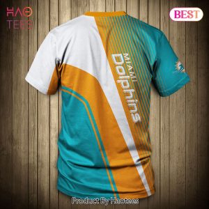 NEW FASHION 2023 Miami Dolphins T-shirt 3D Short Sleeve O Neck gift for fan NFL