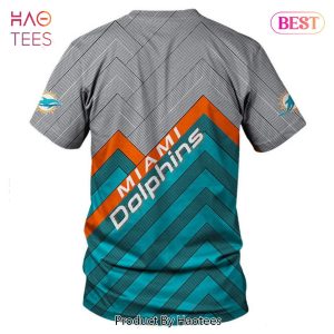NEW FASHION 2023 Miami Dolphins T-shirt Short Sleeve custom cheap gift for fans