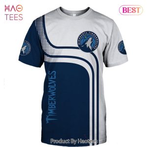 NEW FASHION 2023 Minnesota Timberwolves T-shirt 3D Short Sleeve O Neck gift for fan