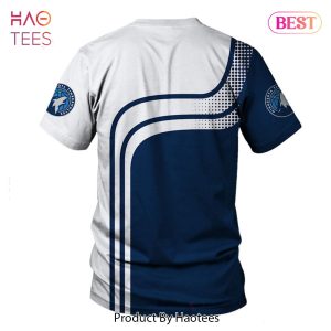 NEW FASHION 2023 Minnesota Timberwolves T-shirt 3D Short Sleeve O Neck gift for fan